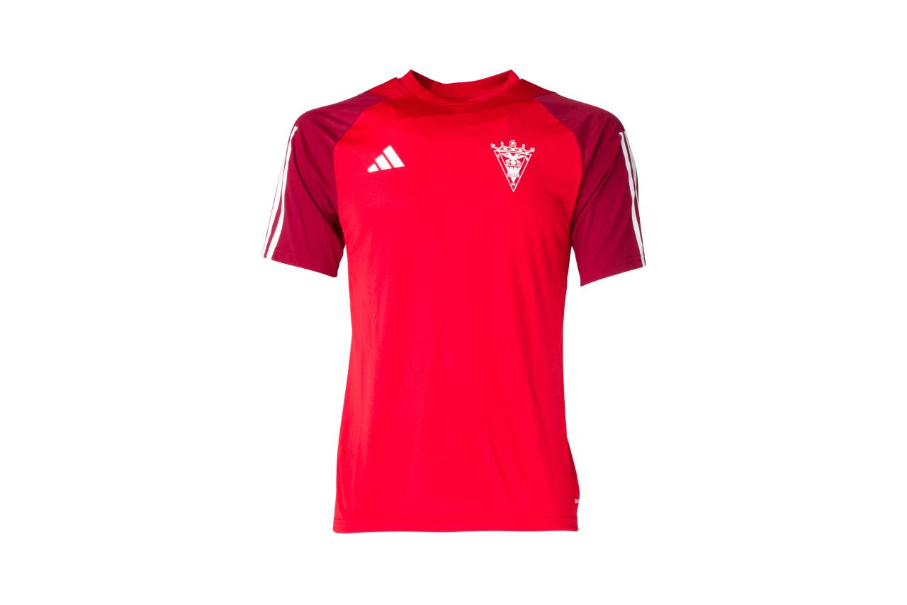 C.d. Mirandes Camiseta Entreno Adidas Roja Adulto 2023/2024