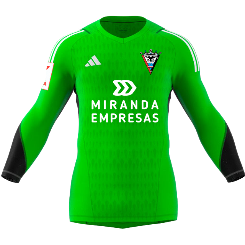 C.d. Mirandes Camiseta Oficial Adidas Portero Verde 2023/2024