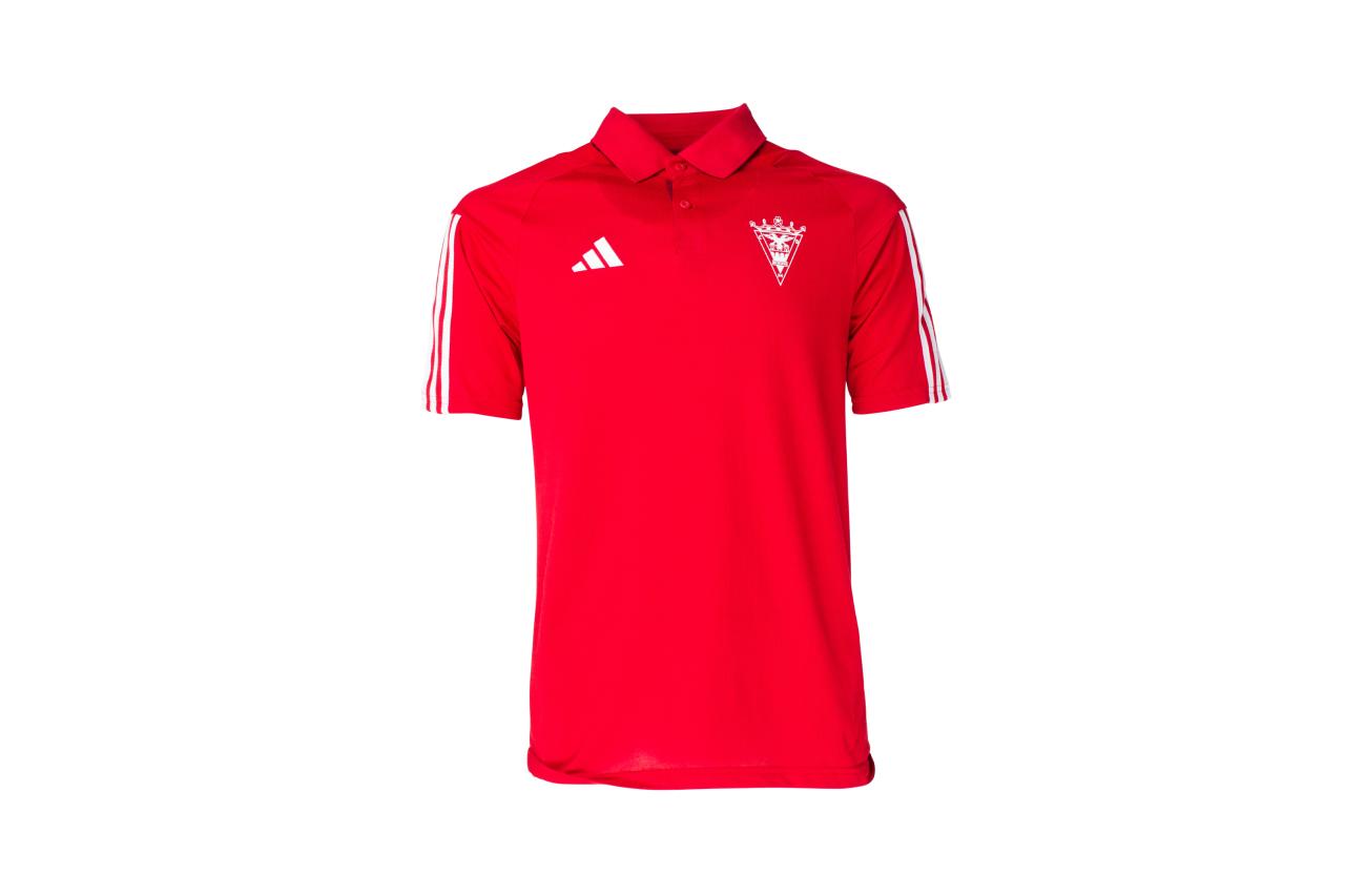 C.d. Mirandes Polo Paseo Adidas Rojo 2023/2024