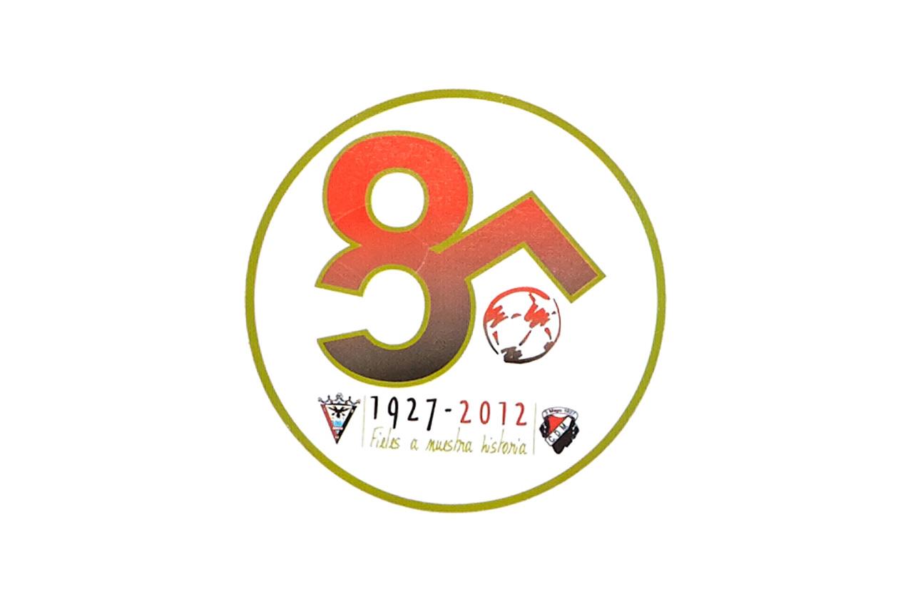 C.d. Mirandes Pegatina 85º Aniversario