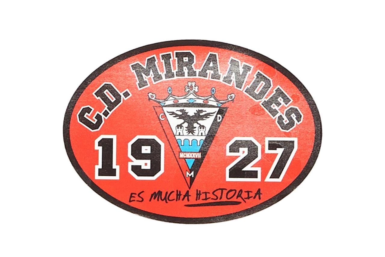 C.d. Mirandes Pegatina Escudo